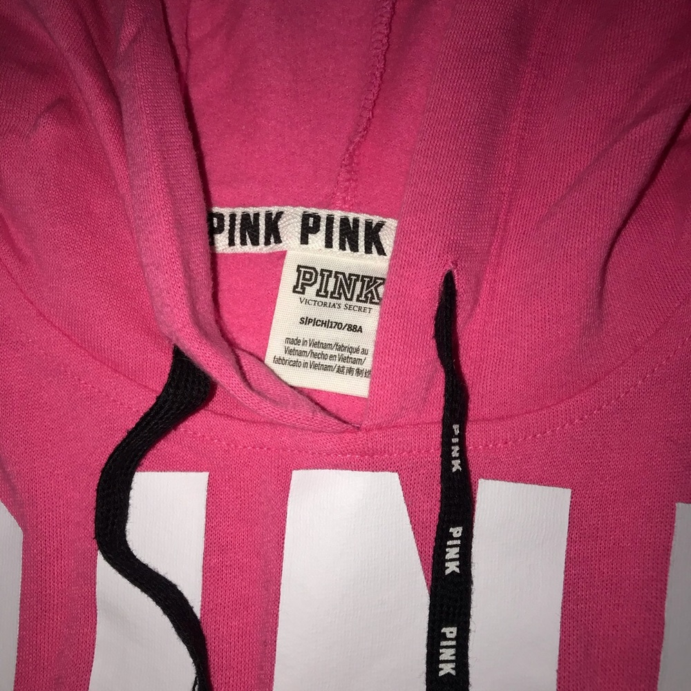 Victoria’s Secret Pink Sweatshirt Hoodie Sz S